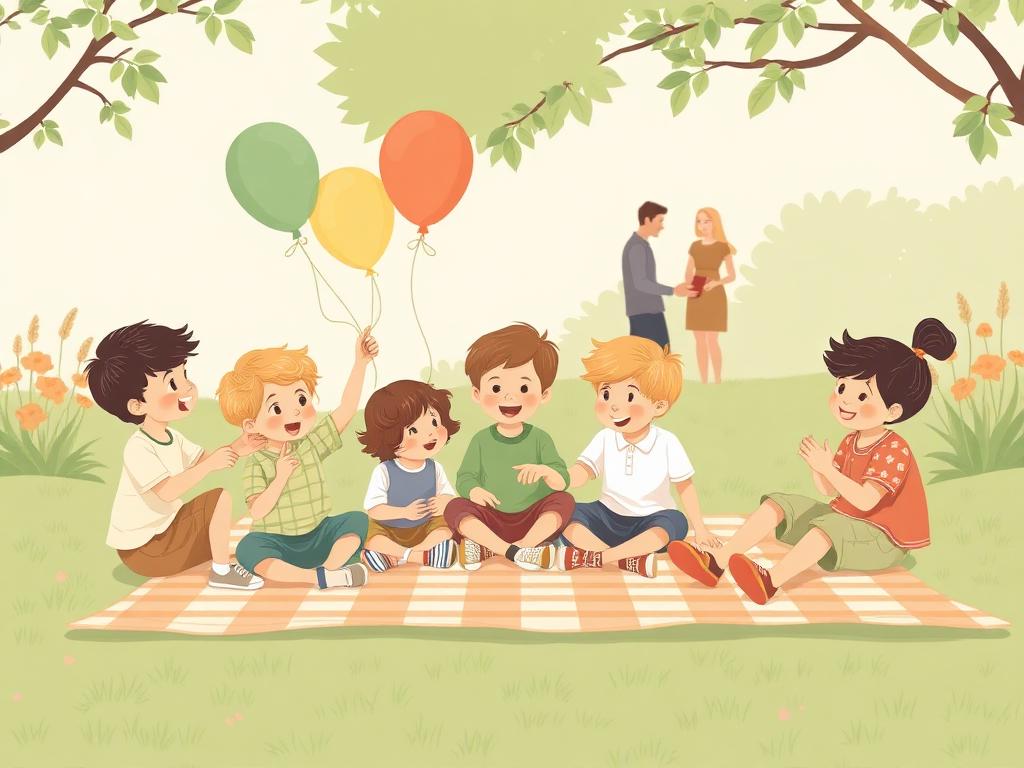 Children playing together at a Forever Families funday